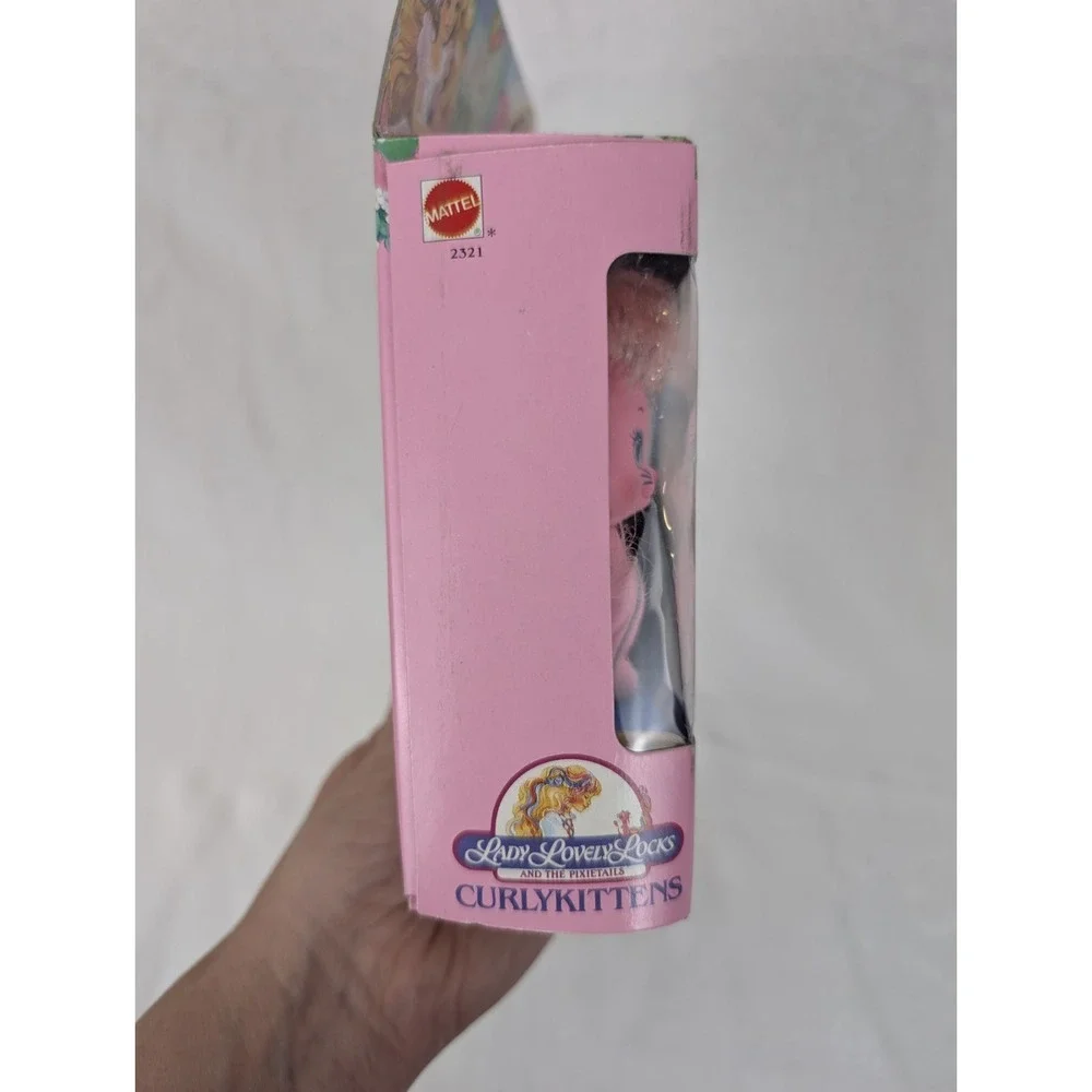 Lady Lovely Locks and The PixieTails Pinky Paws Curly Kittens 1988 Mattel
